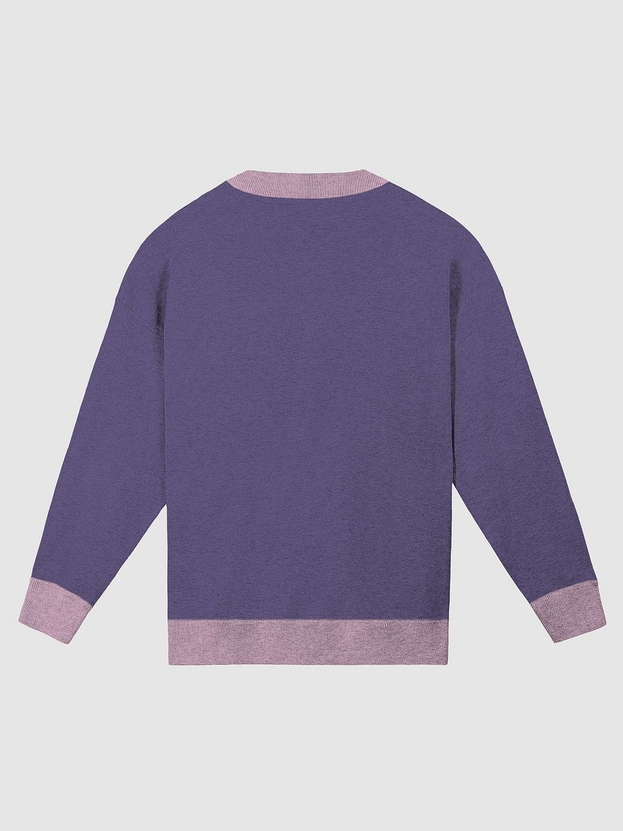 FFS, I'm autistic. (lg. design, duotone purple) knitwear relaxed crewneck product image (6)