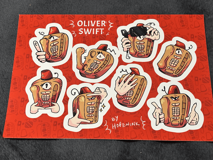 Oliver Swift Sticker Set product image (2)