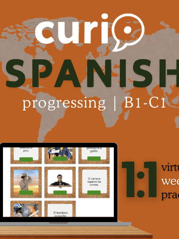 CurioSpanish Level 2-4: Spanish for Progressing Students product image (1)