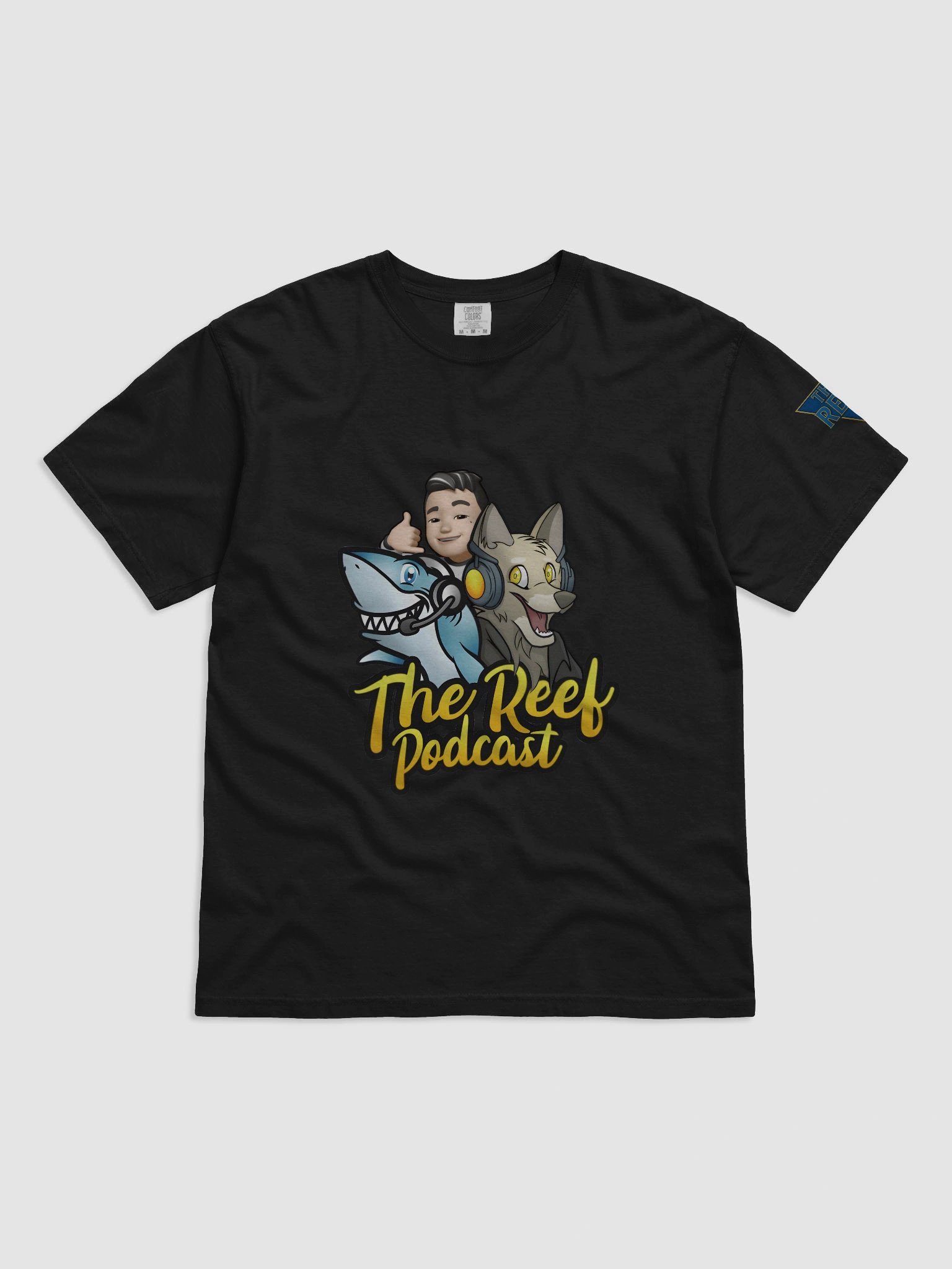 Reef Podcast Cartoon Logo T-Shirt product image (1)
