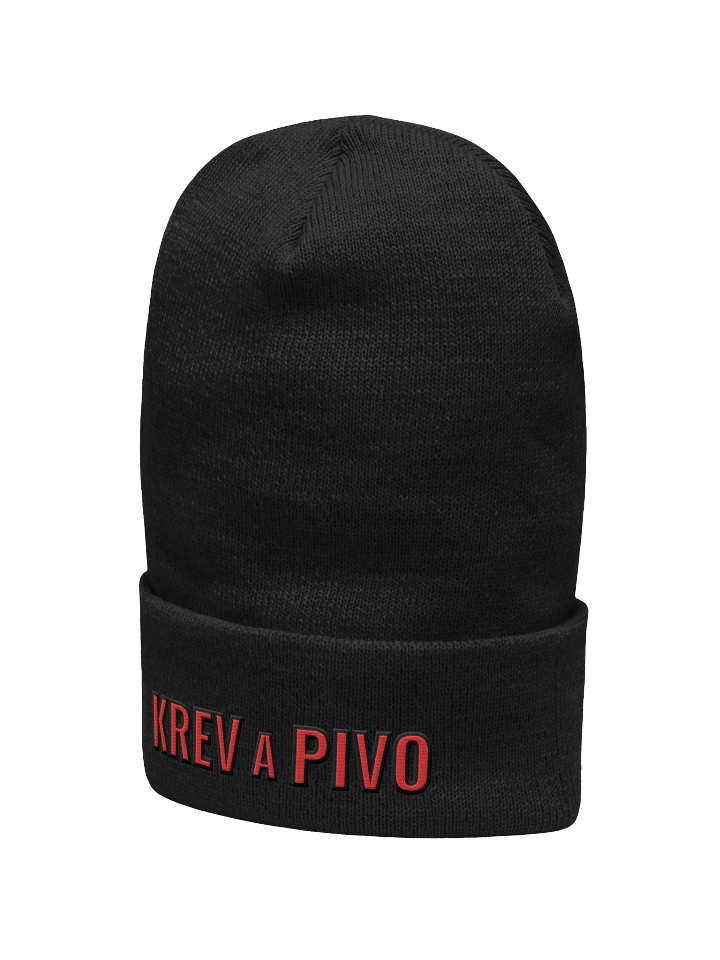 krev a pivo beanie product image (2)