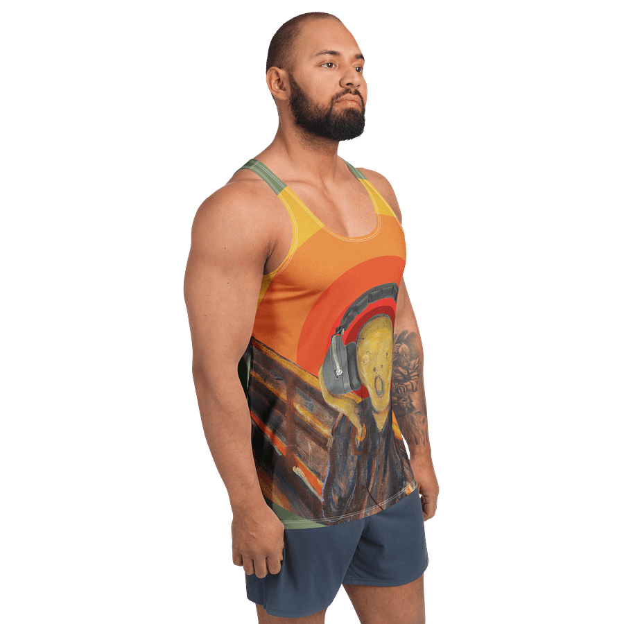 Fan´s scream by Frank Fonik, classic synth Tribute, Regular fit Tank Top product image (3)