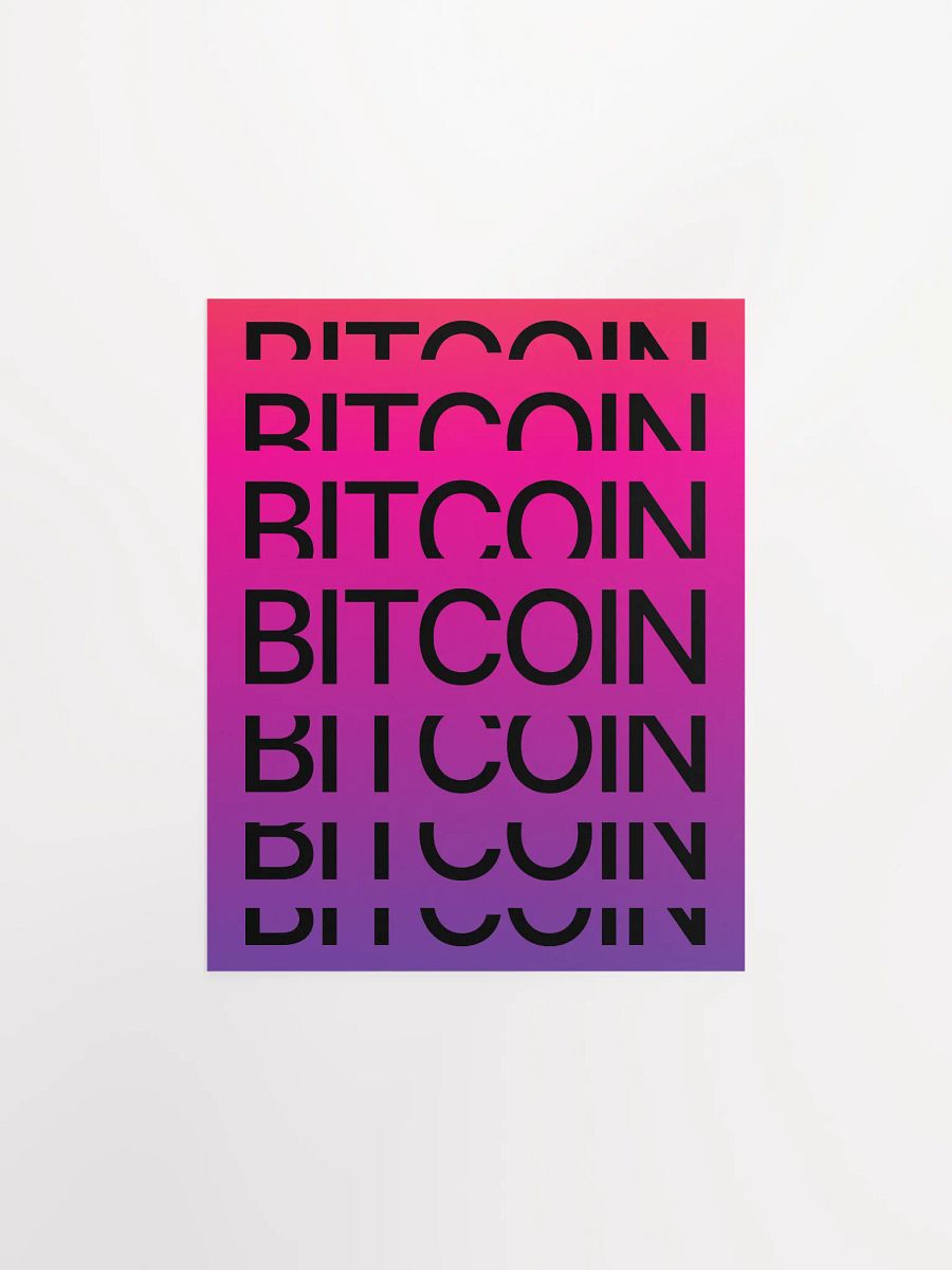 Bitcoin Expansion Poster (gradient) product image (1)