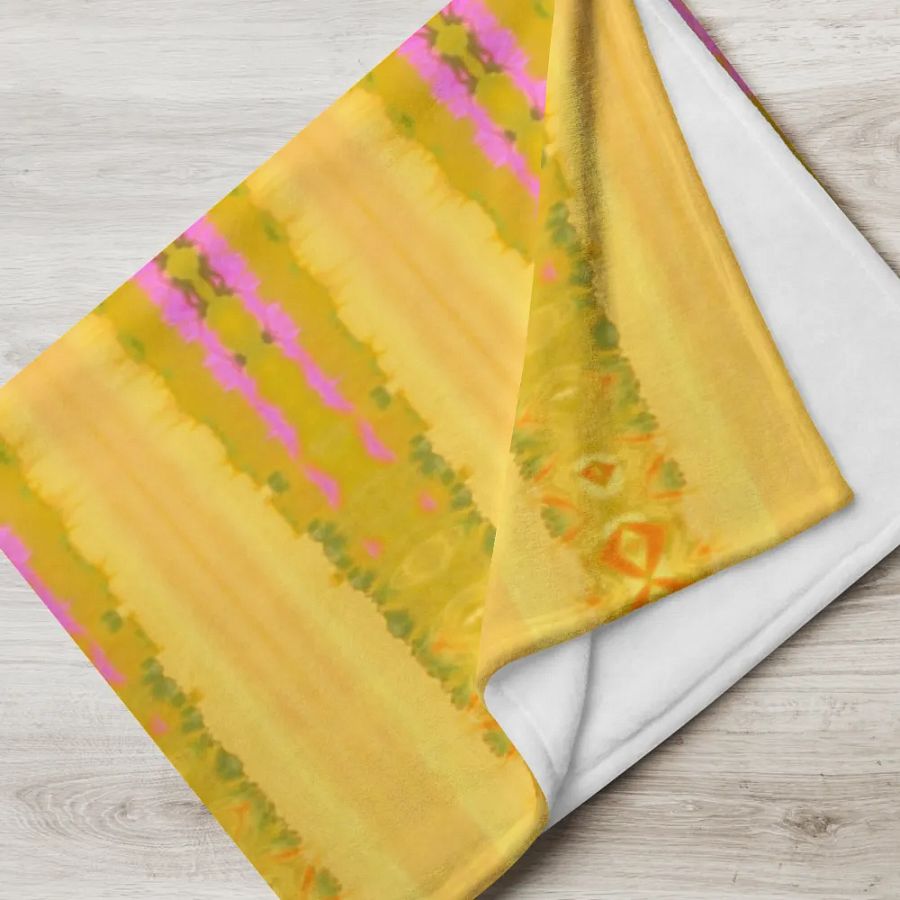 Colorful Striped Throw Blanket product image (2)