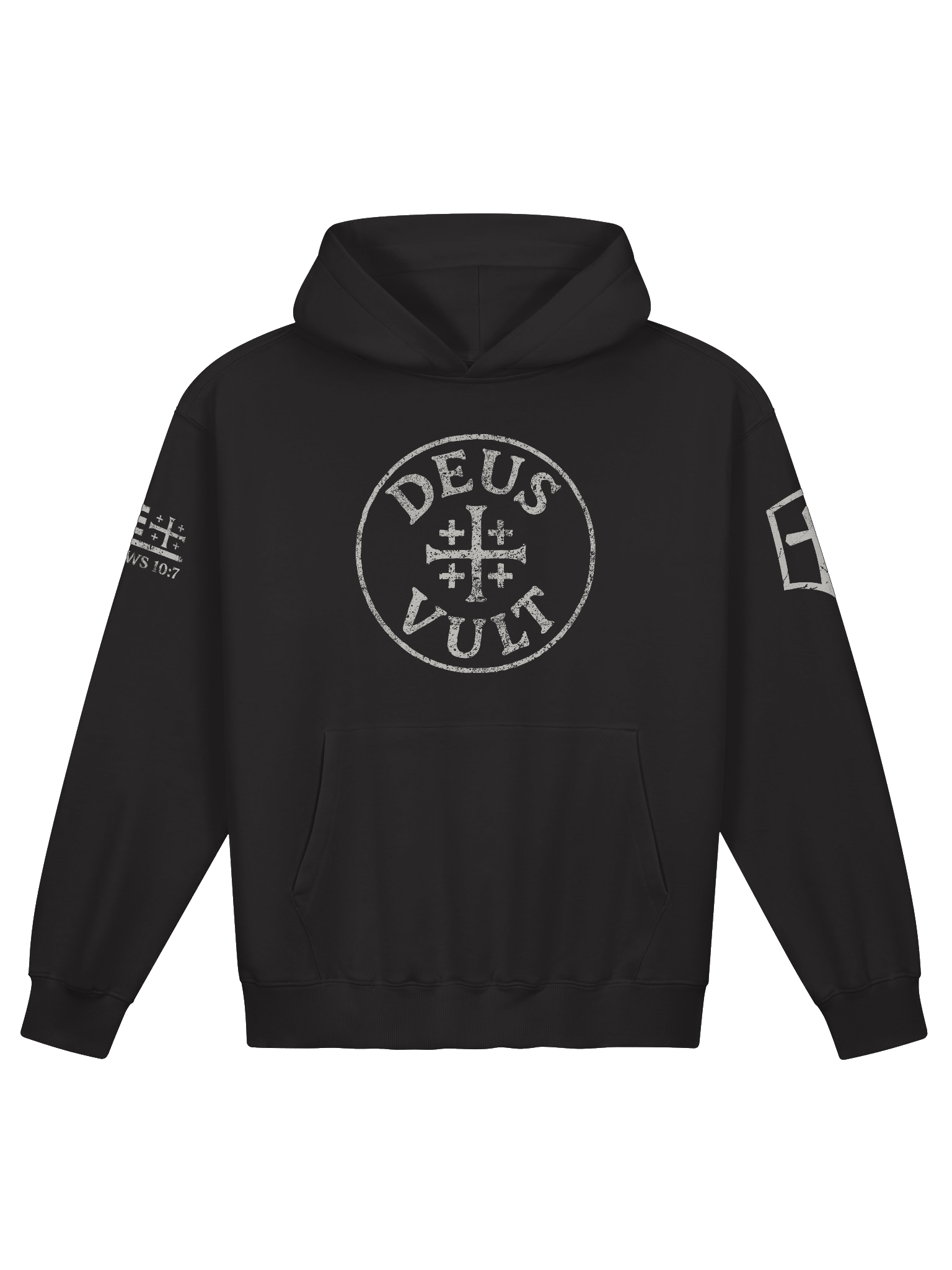 Deus Vult French Terry Hoodie product image (1)