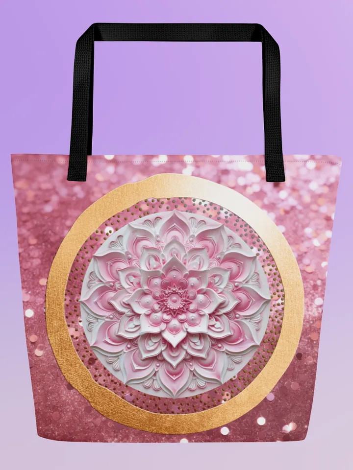 Pretty Pink Mandala Dreams Tote Bag product image (1)