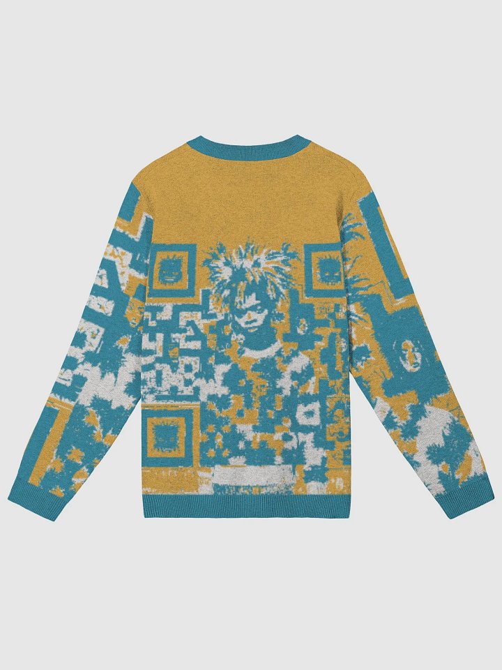 St®èétwise QR-Mustard Jacquard Sweater product image (6)