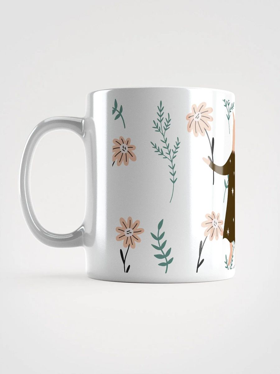 COFFEE MUG Floral Fox Folk Art| Housewarming Birthday Gifts Cute Weird Stuff Quirky Tea Ceramic product image (4)
