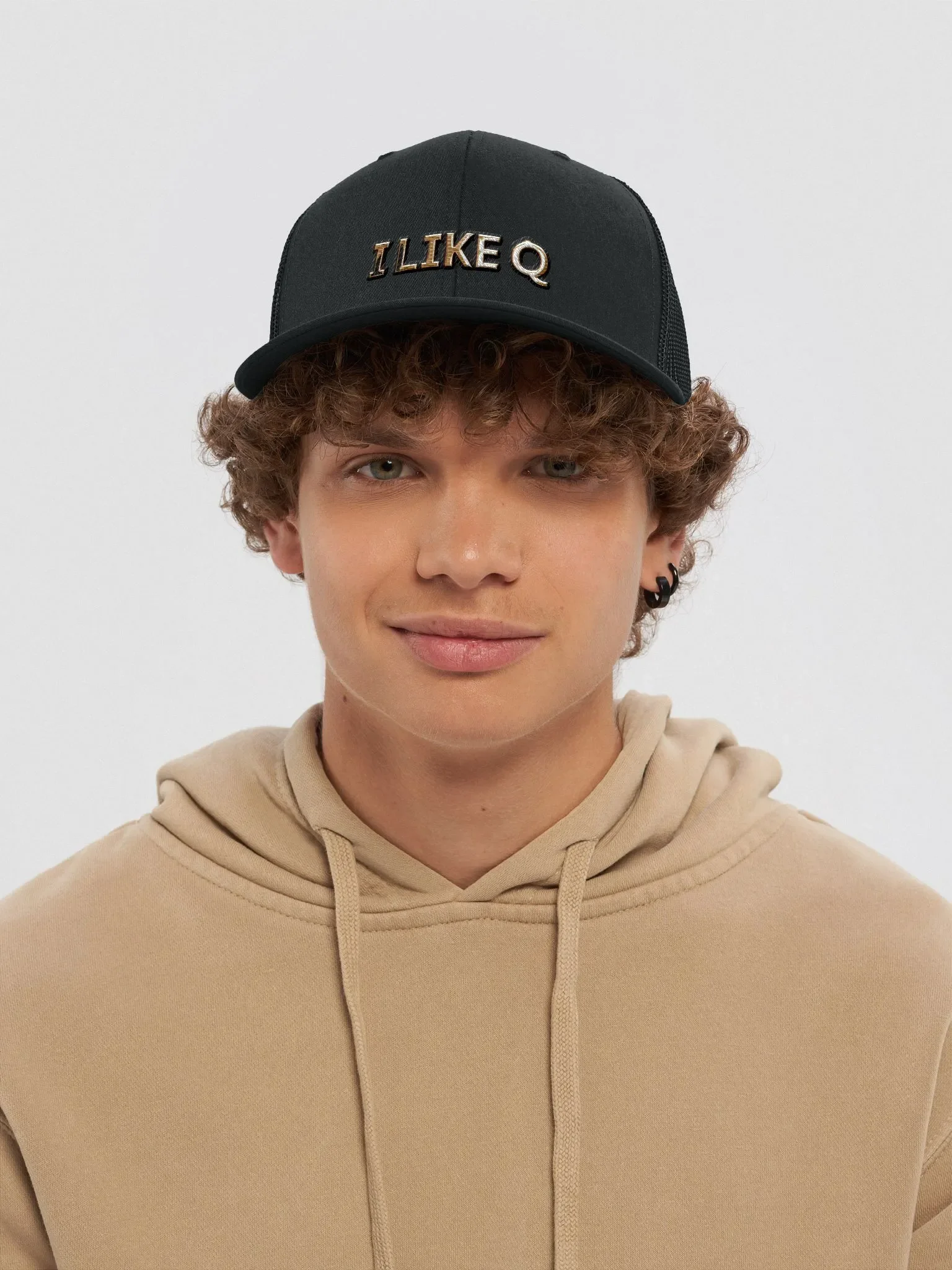 I Like Q Snapback Trucker Hat product image (37)