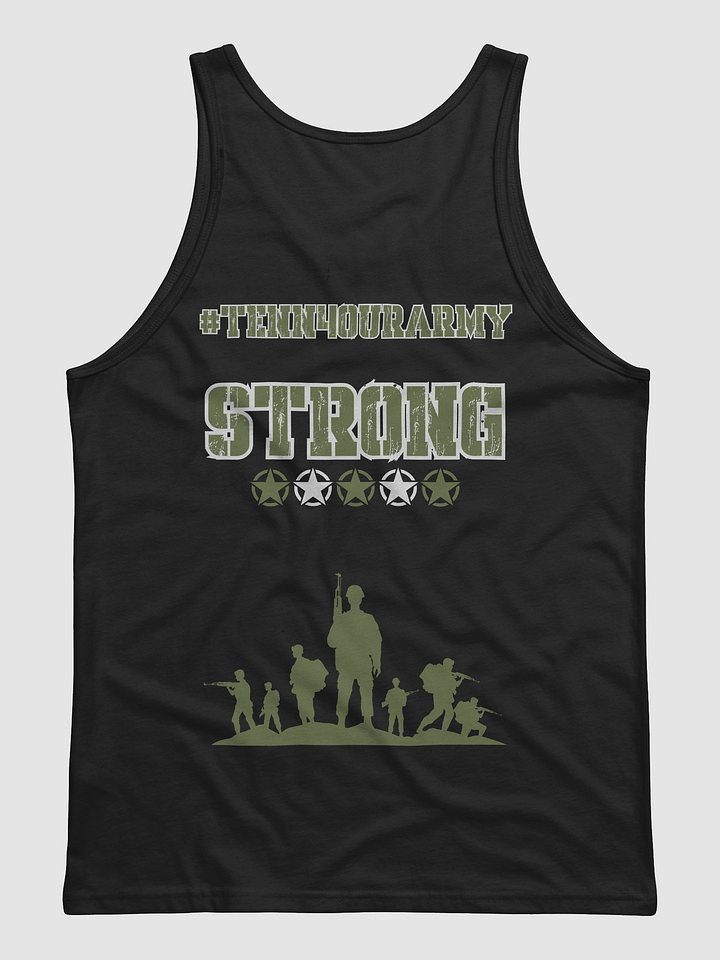 #TeNN4OURARMY Tank - Green & White product image (6)