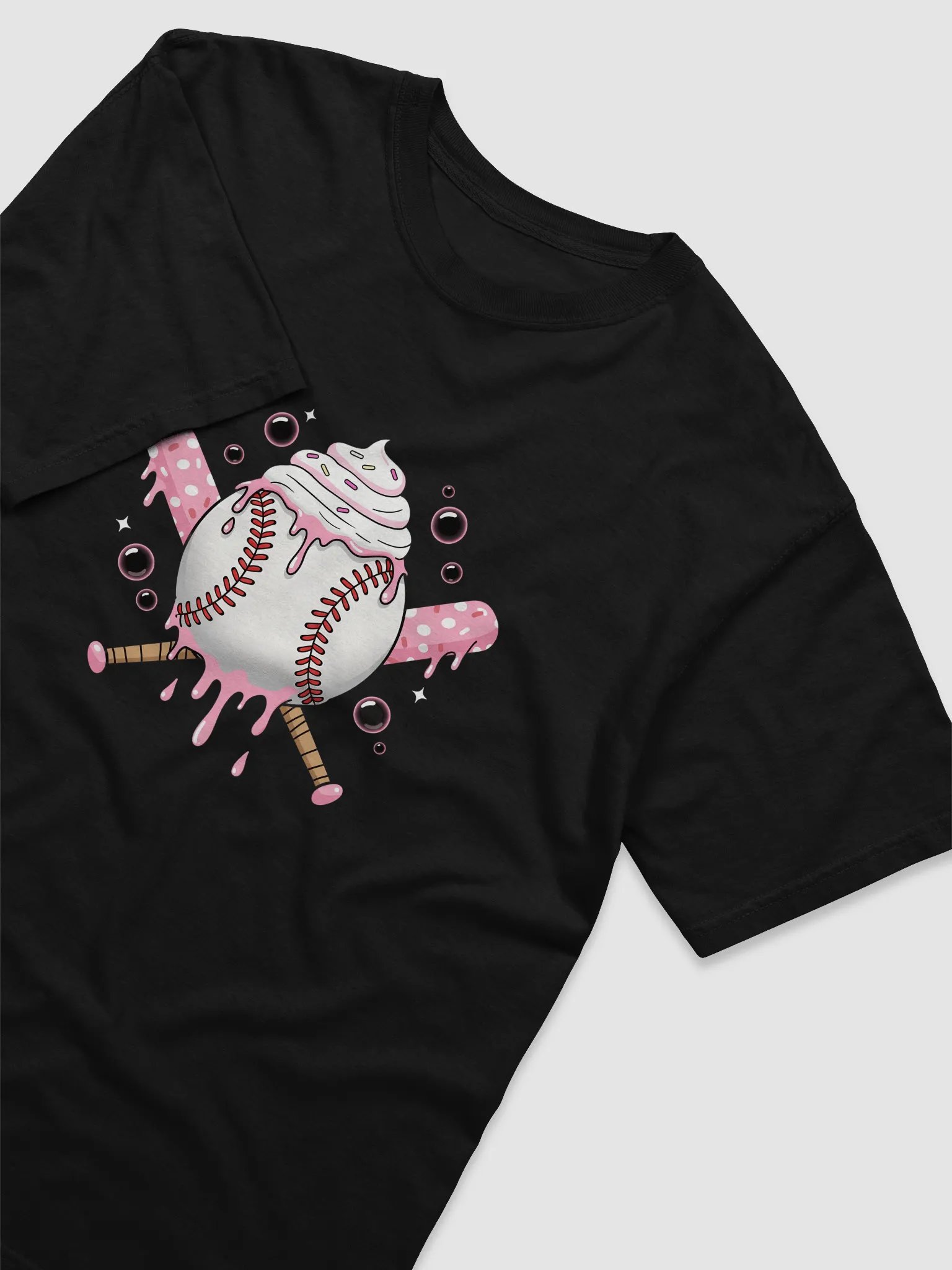 Sweet Swirl Baseball T-Shirt product image (21)