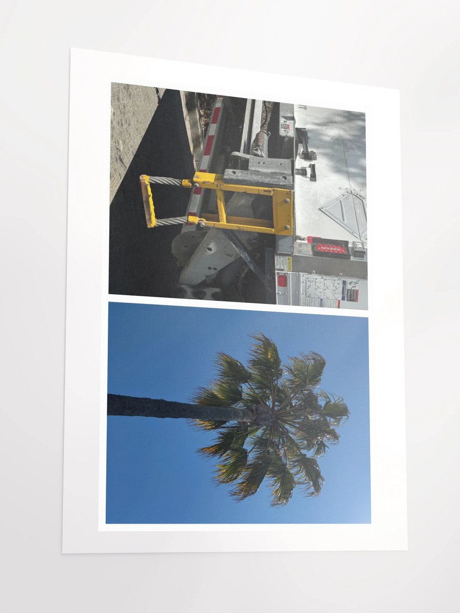 Yellow Truck Steps and Palm Tree product image (3)