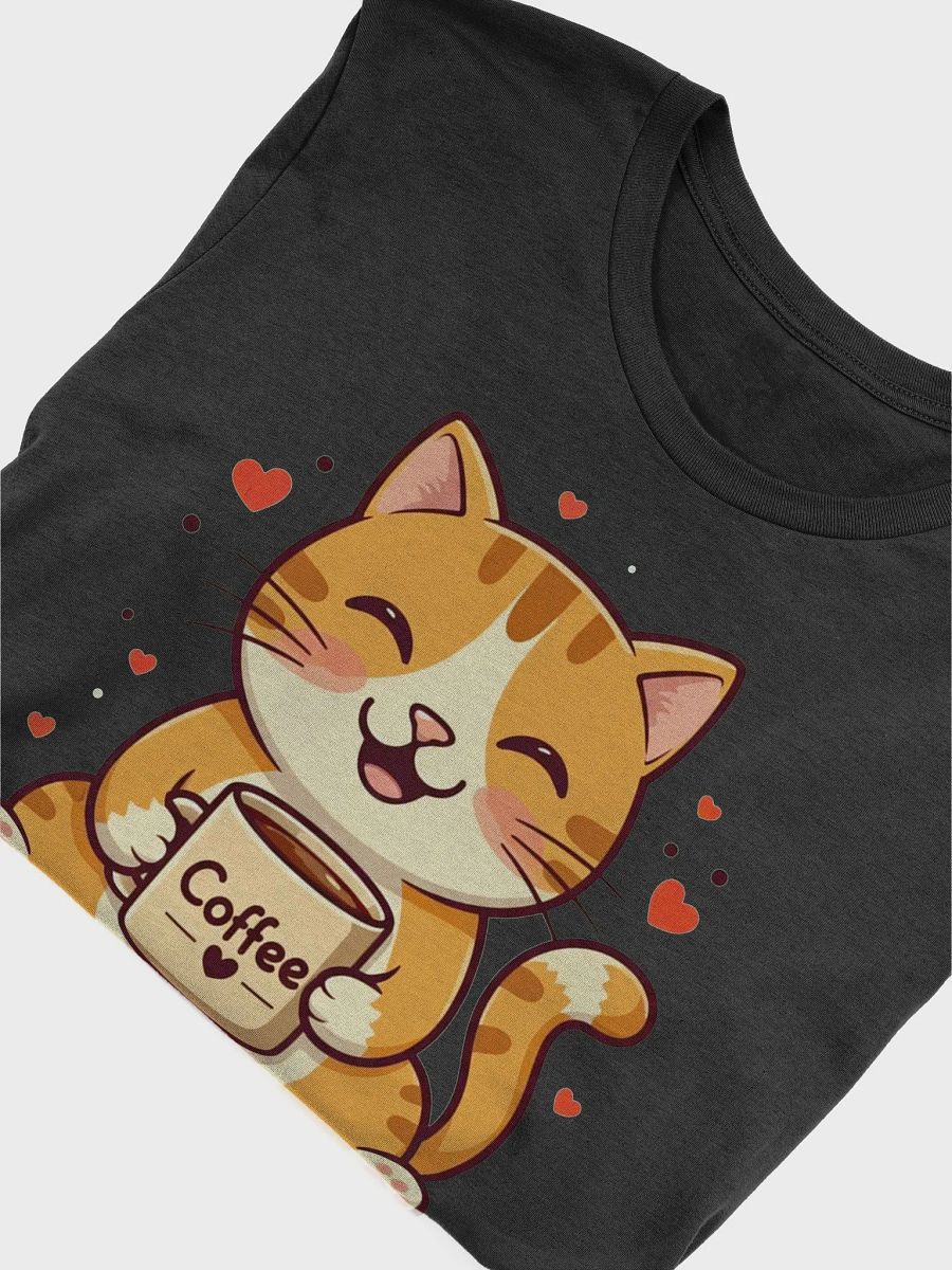 Adorable Coffee Cat T-Shirt product image (35)