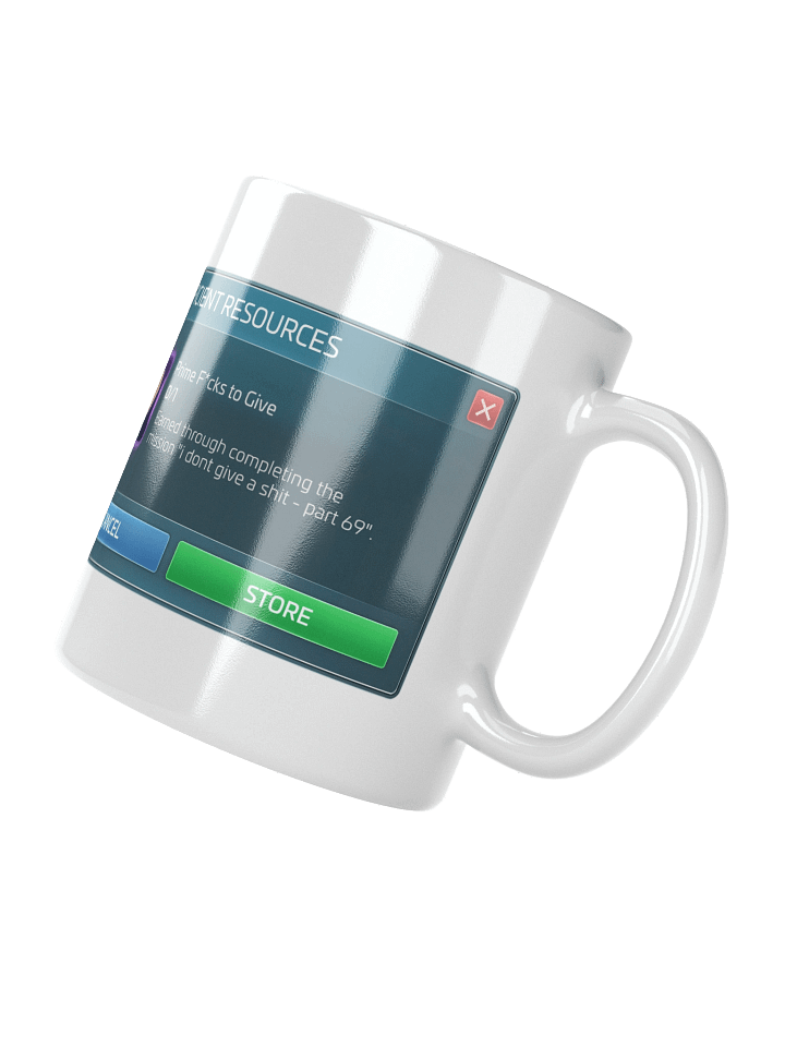 Insufficient F*cks to Give [Mug] product image (4)