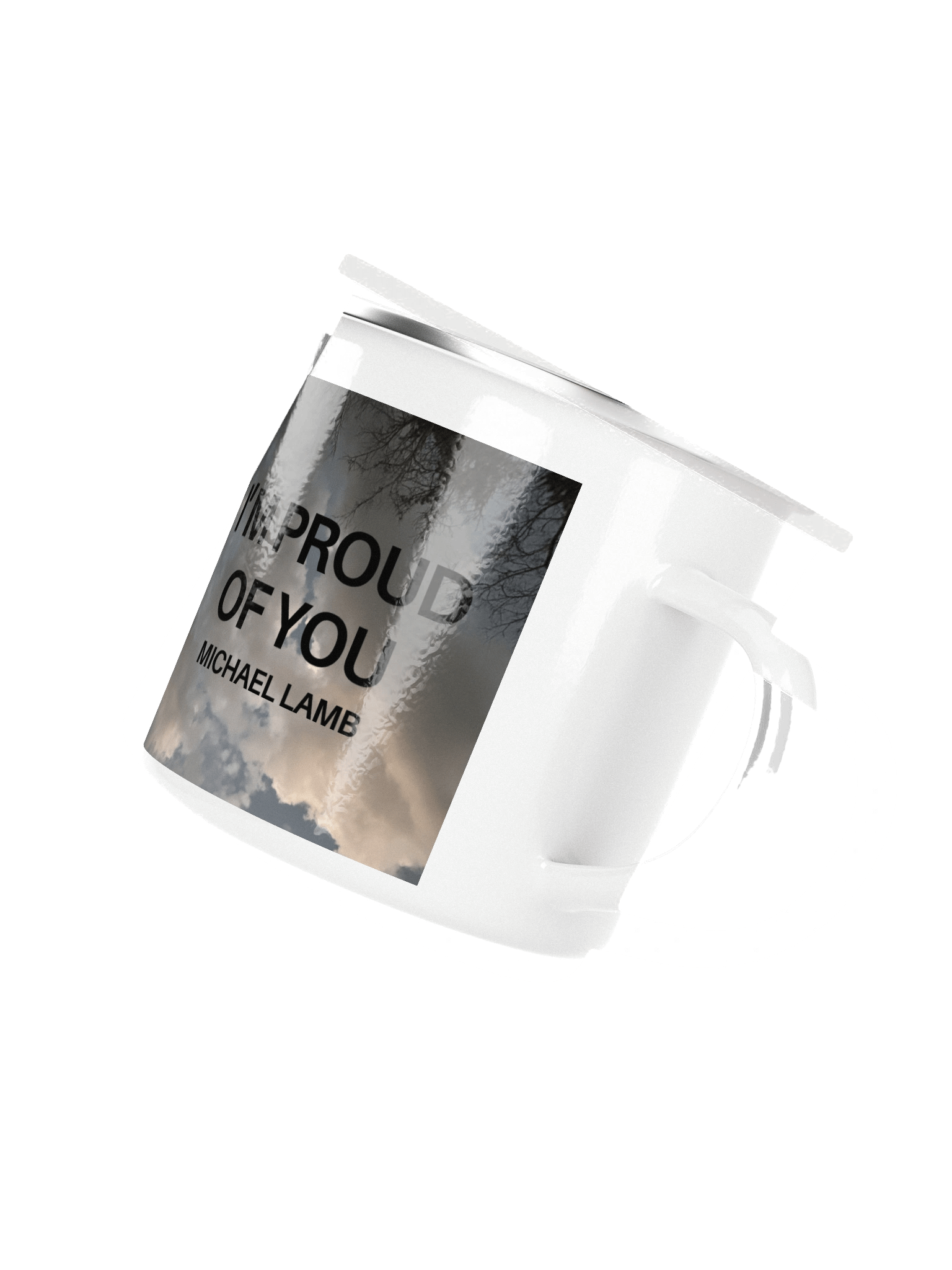 Michael With Pride Enamel Mug product image (3)