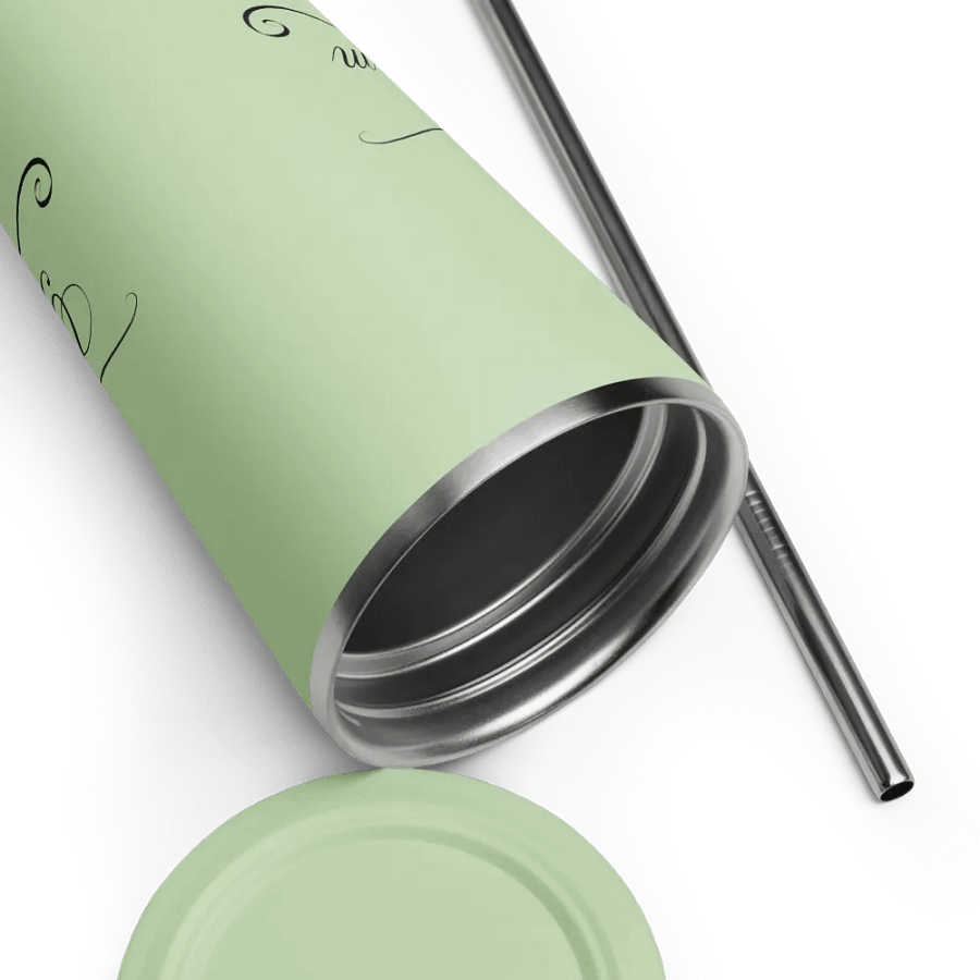 Tumbler with Straw - Groom - Black Text product image (55)