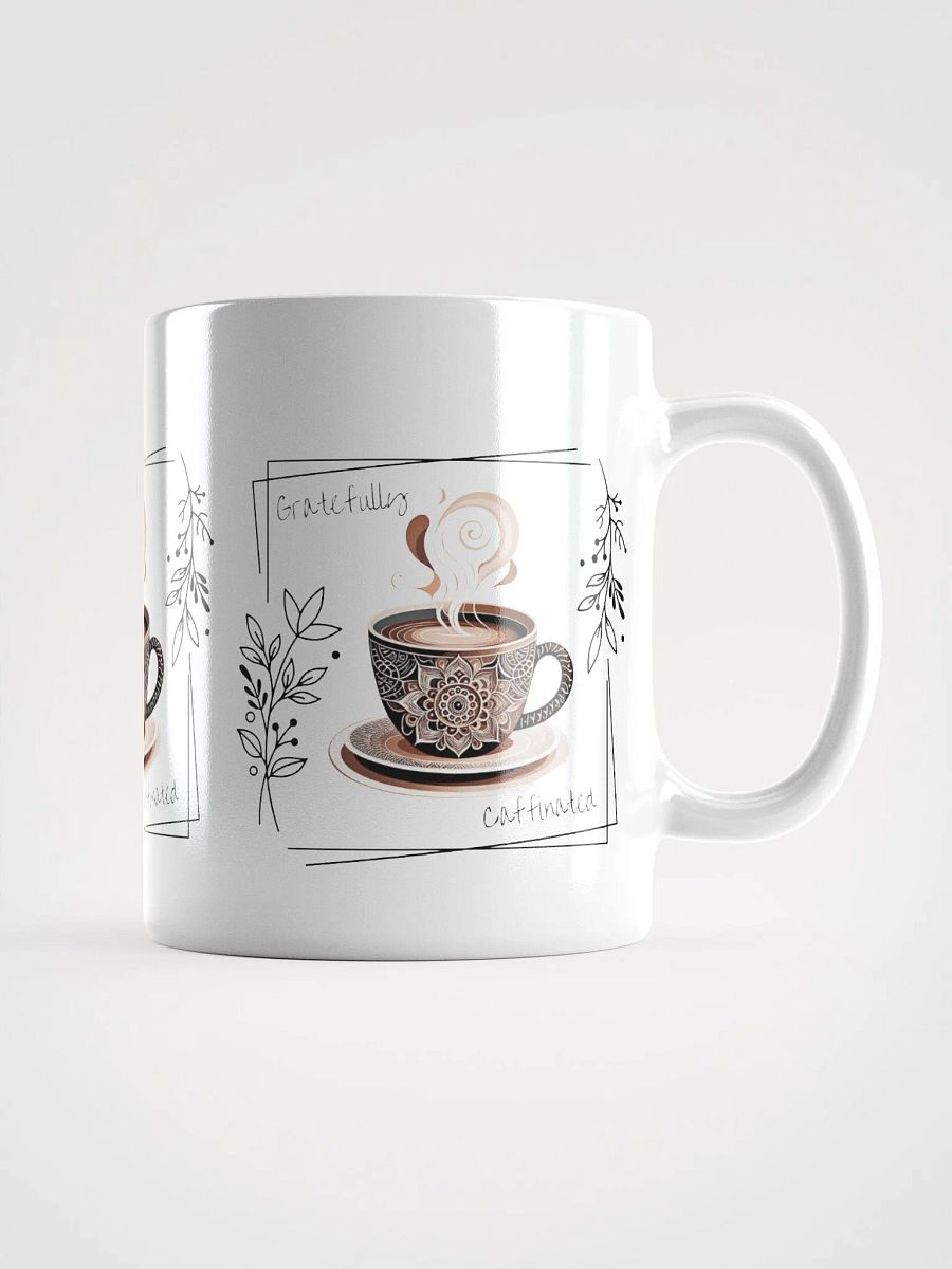 Gratefully Caffeinated Mug | Perfect Gift for Coffee Lovers & Gratitude Seekers product image (1)