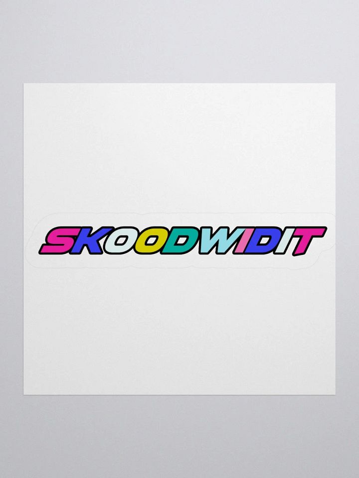 SKOODWIDIT STICKERS product image (2)