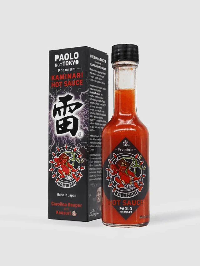 Paolo fromTOKYO Premium Kaminari Hot Sauce product image (1)