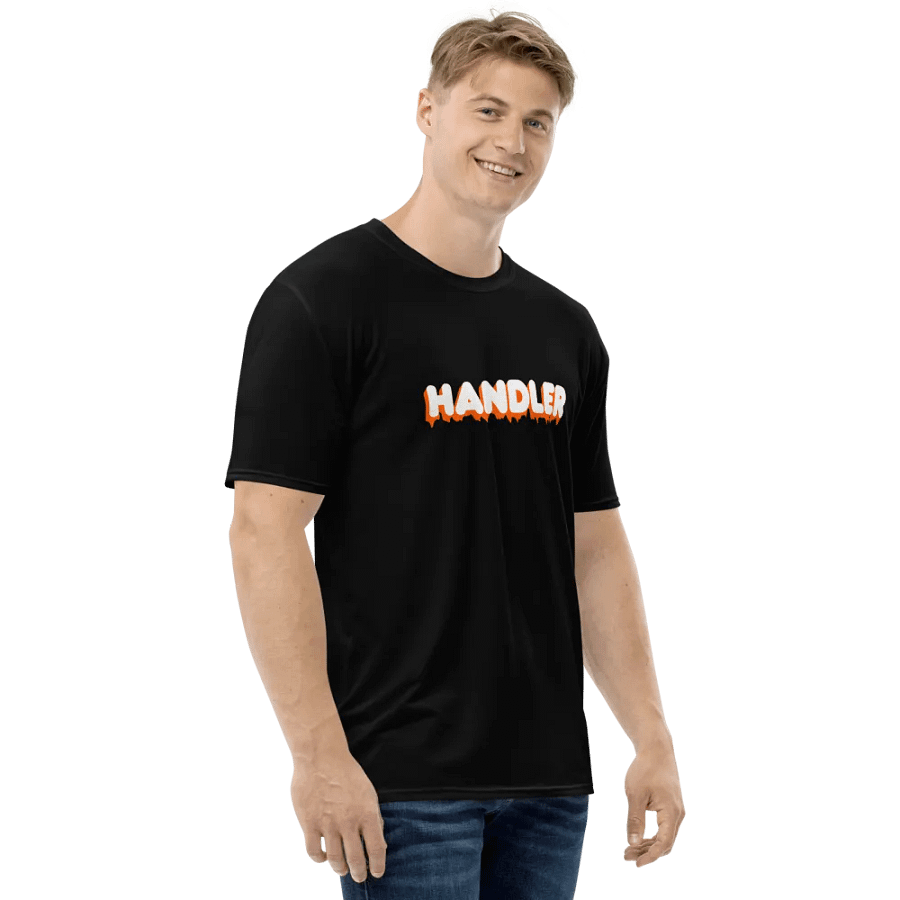 Identity Shirt - HANDLER - Black / Orange / White product image (8)