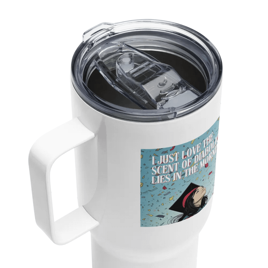 Diabolical Lies Grad 3 Travel Mug With Travel Handle product image (6)