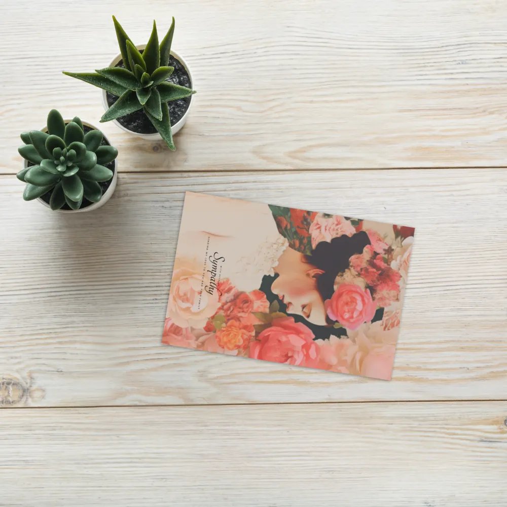 Vintage Blossom Botanicals Sympathy Card product image (10)