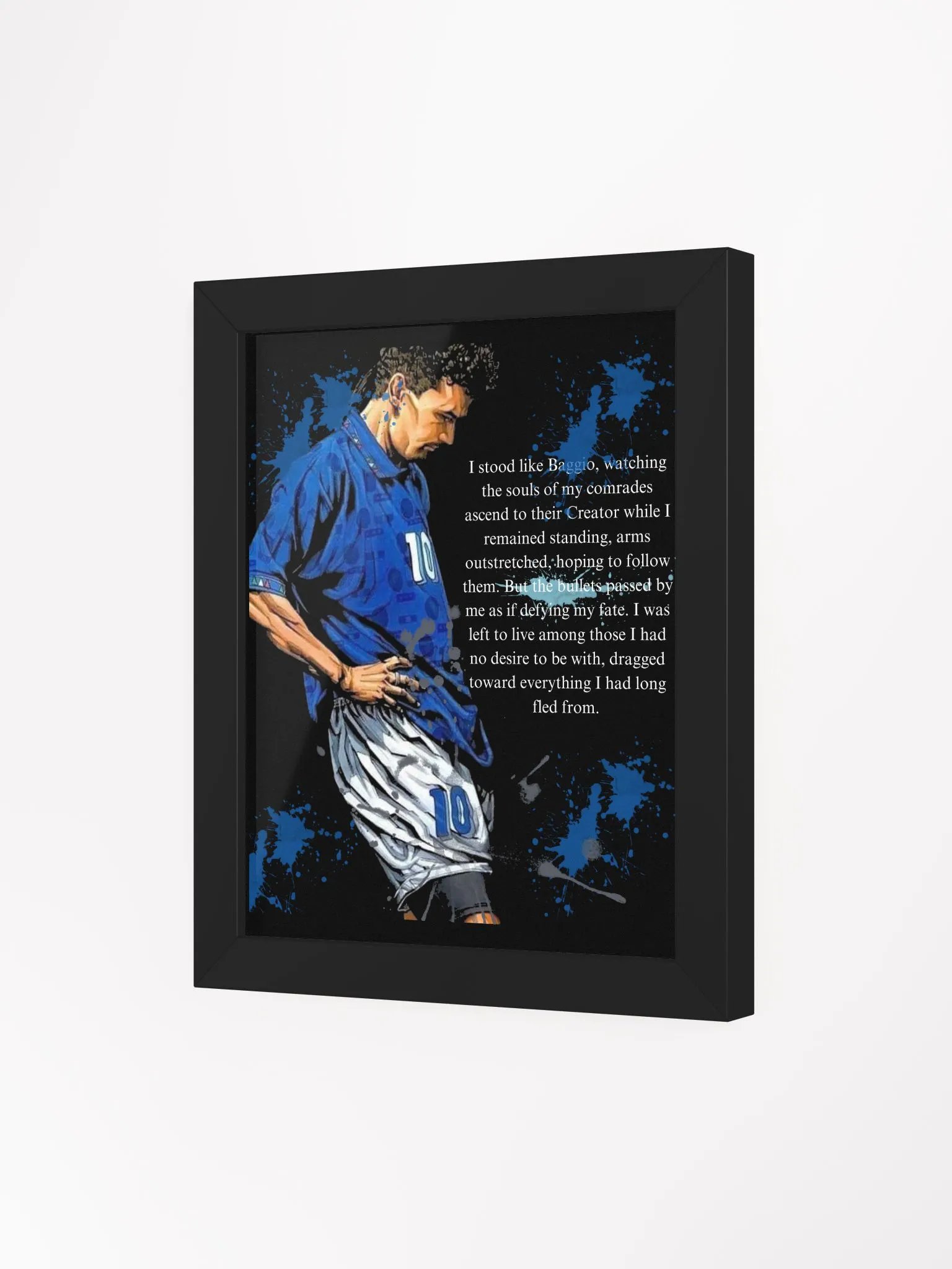 Art Poster : "Baggio's Moment – A Stand Against Fate" product image (21)