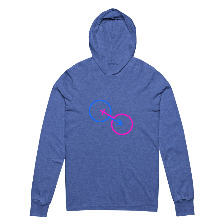 Connected Male & Female Unisex Hooded Tee product image (2)