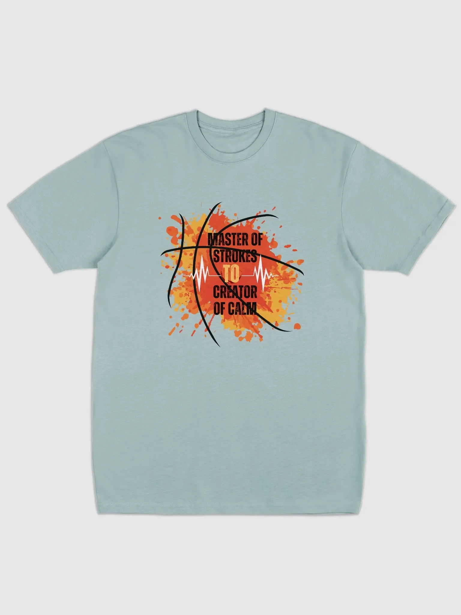 Artistic Pulse: From Chaos to Serenity T-Shirt product image (1)