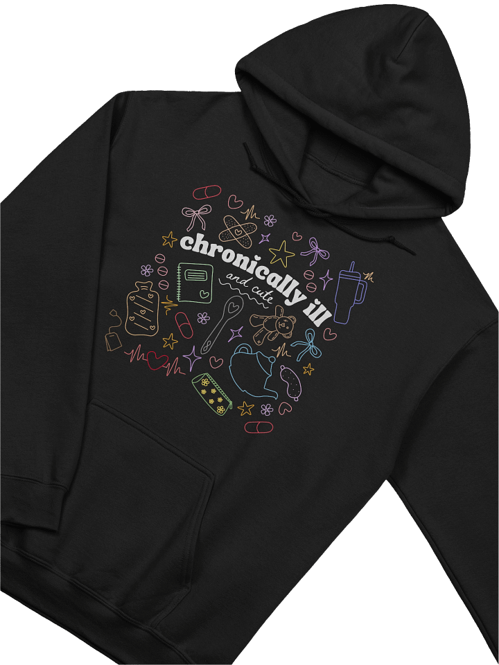Chronically Ill and Cute Hoodie - Rainbow product image (33)