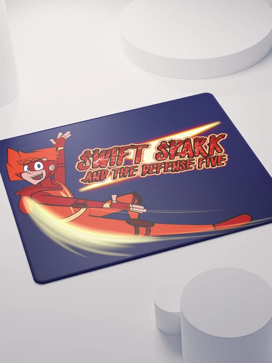 Swift Spark and the Defense Five: Swift Spark Flying Gaming Mouse Mat product image (4)