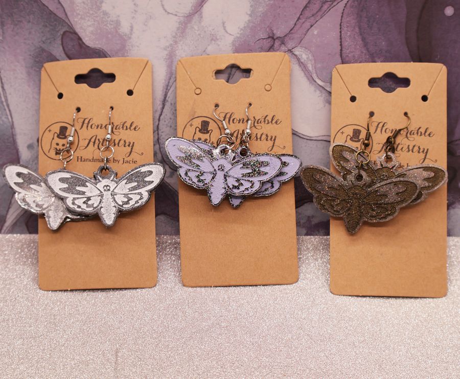 Death's-head Hawkmoth Earrings product image (1)