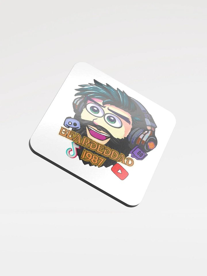 BeardedDad Cup Coasters product image (1)