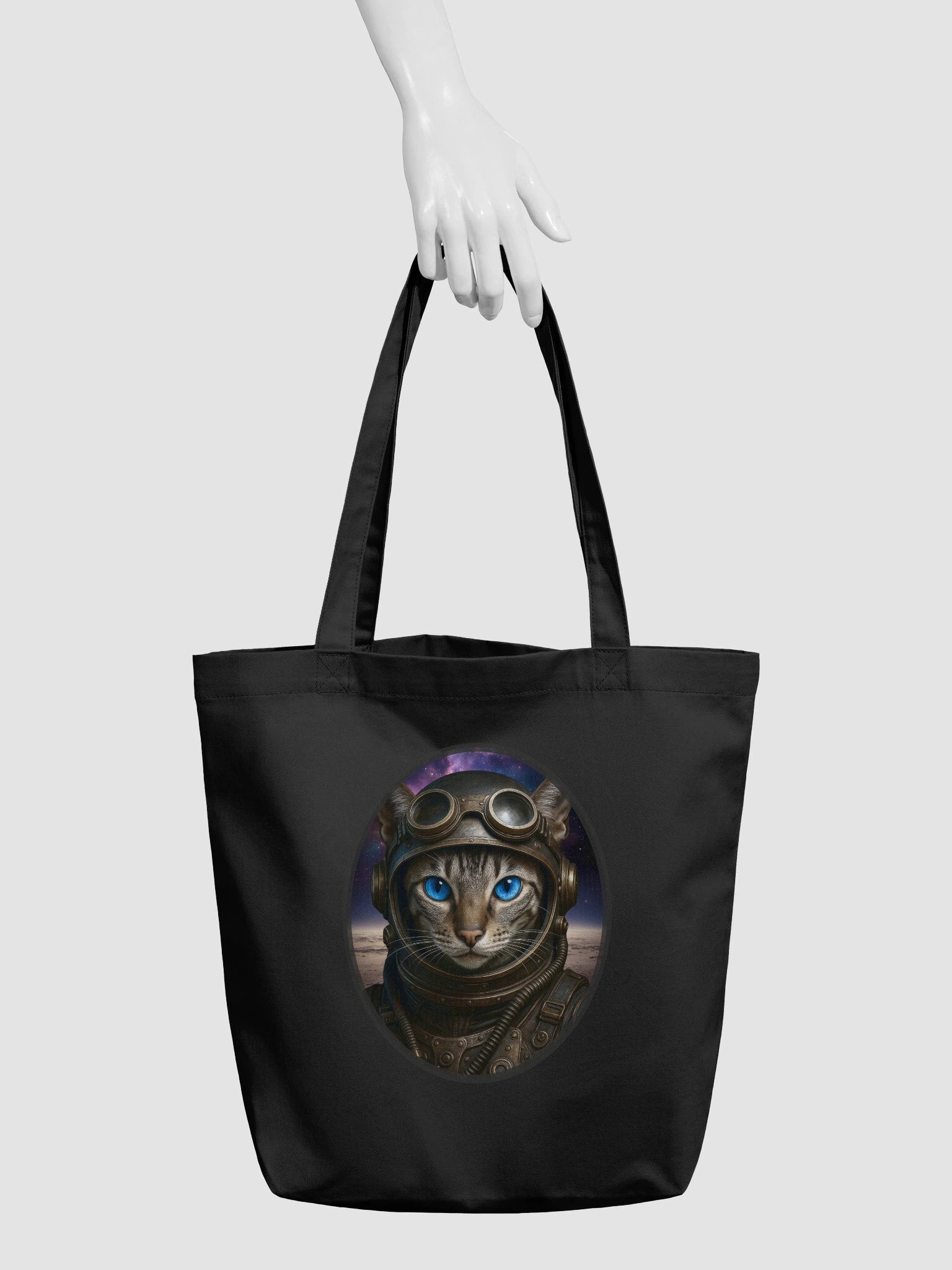 Eco-friendly tote bag: Astrocat product image (3)