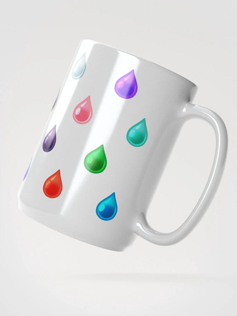 Droplets Mug (White) product image (2)