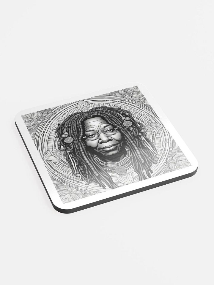 Mandala Muse Glossed Cork Coaster product image (2)