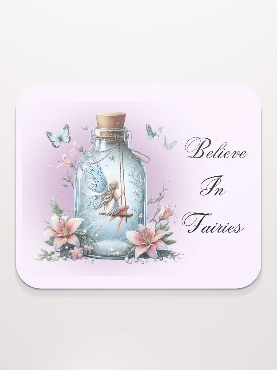 Whimsical Fairy Glass Bottle Mouse Pad product image (2)