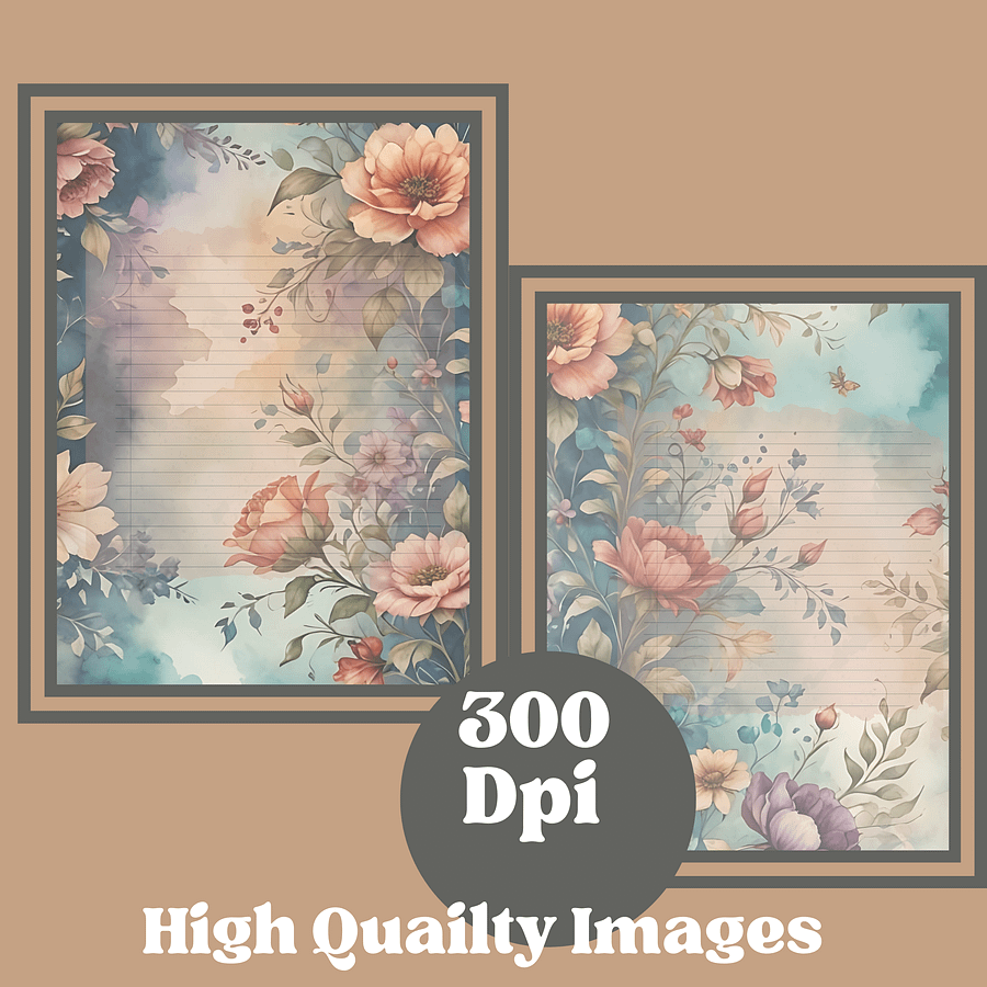 Vintage Blooms Junk Journal product image (3)