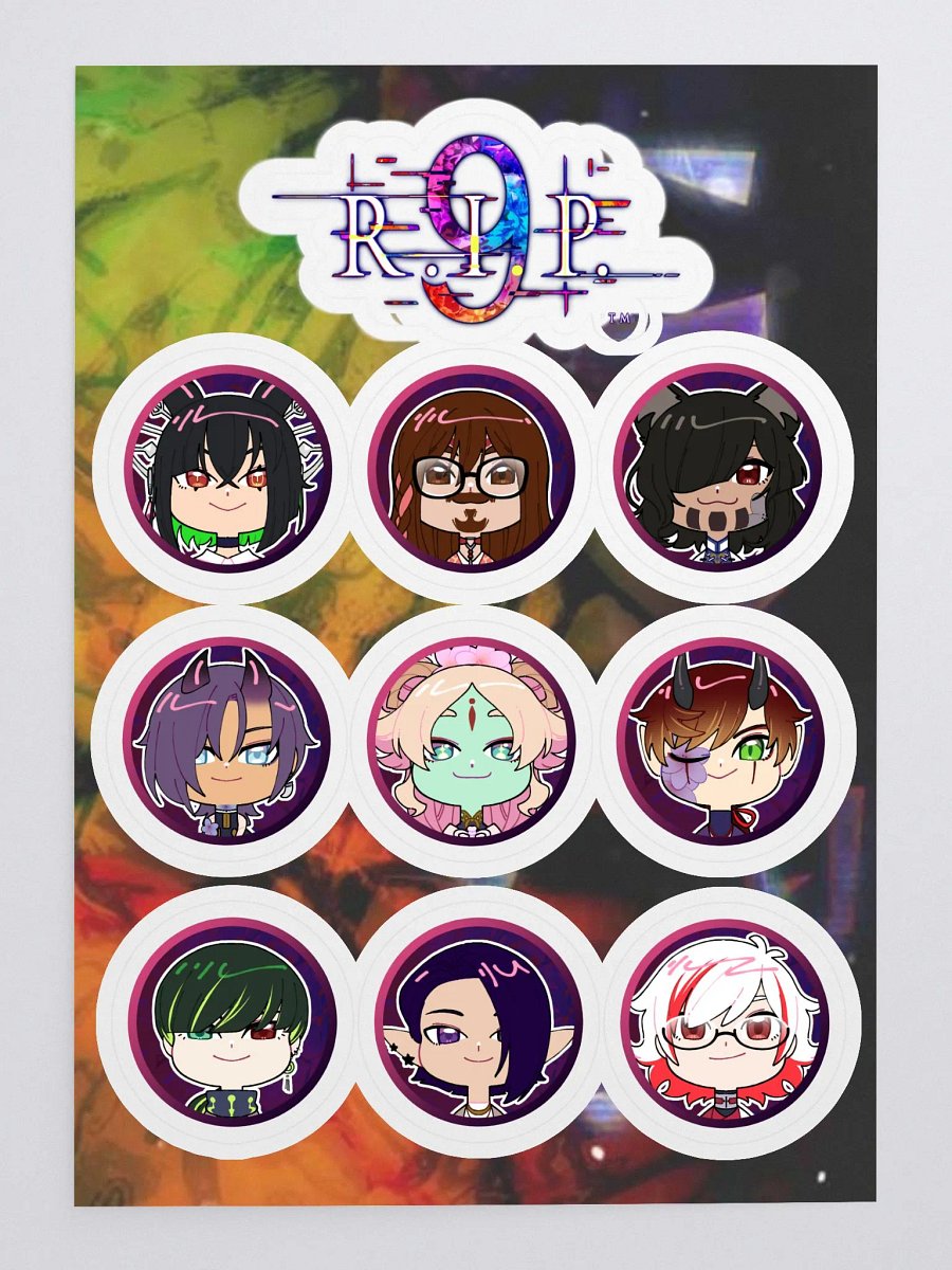 9 RIP Stickers product image (3)