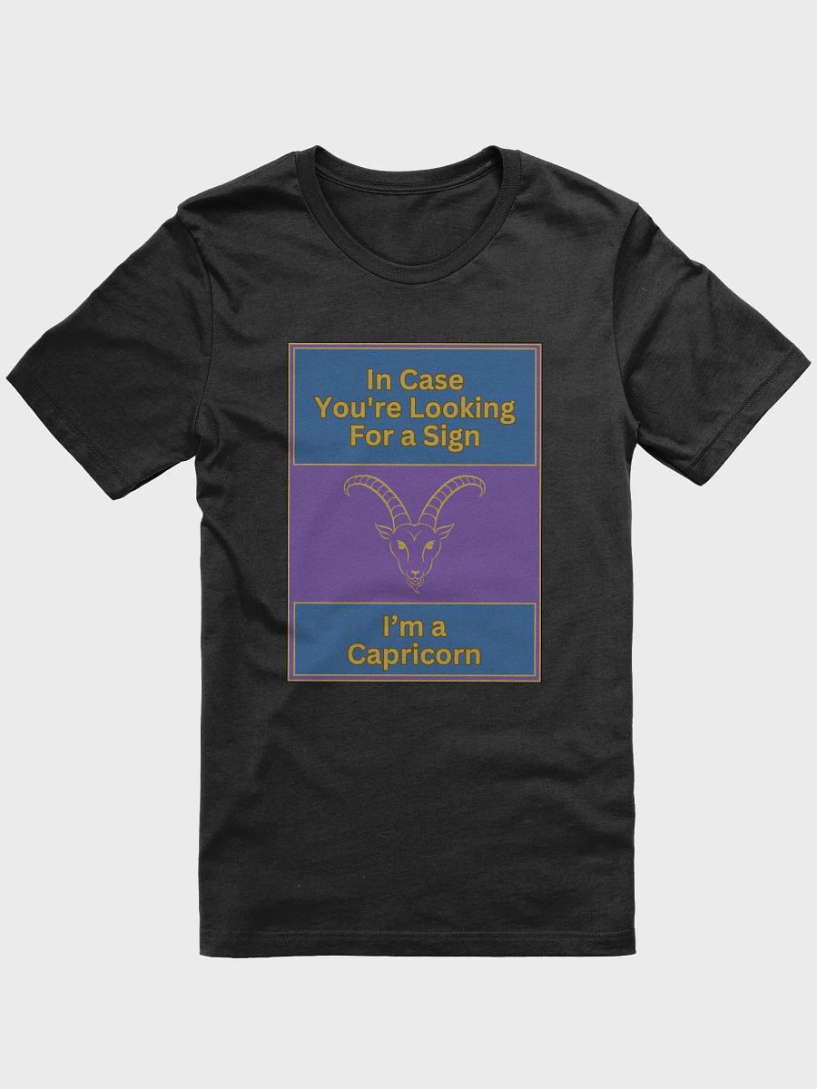 In Case You’re Looking For A Sign Capricorn Zodiac Sign T-Shirt, Zodiac Sign Vibes T-Shirt, Capricorn T-Shirt, Astrological T-shirt product image (2)