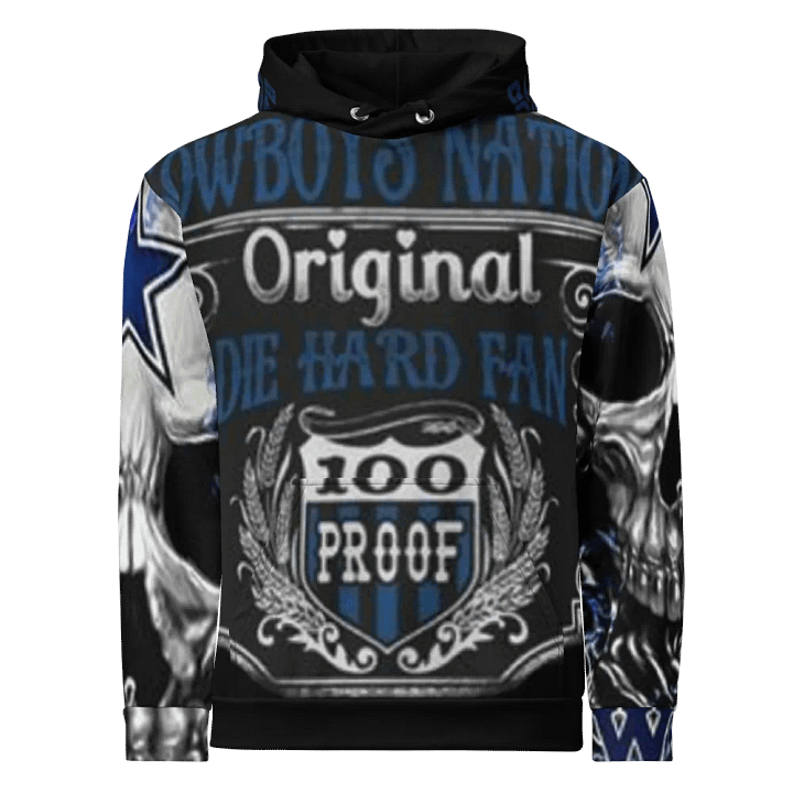 Cowboys Nation Die Hard Fan Hoodie product image (1)