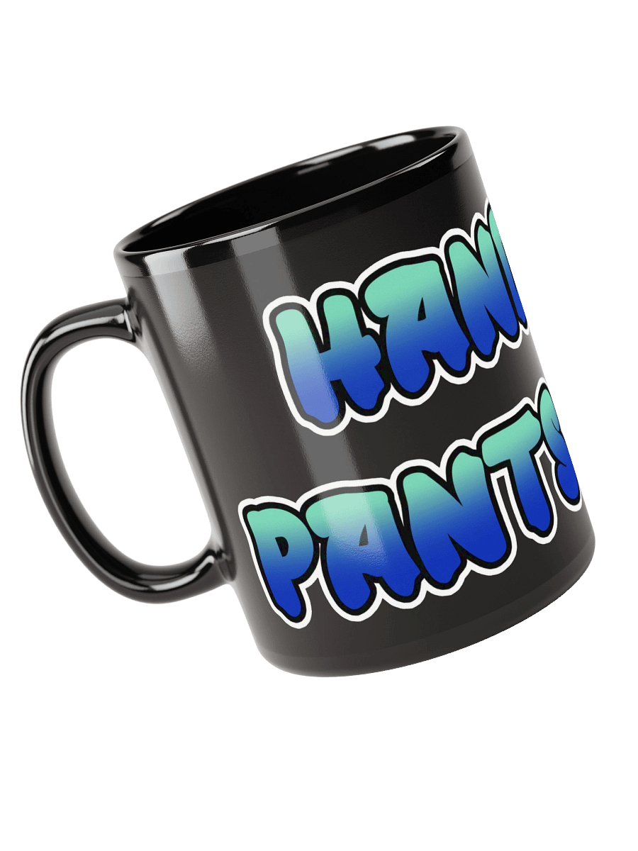 Hands Up Pants Down - Black Glossy Mug product image (5)