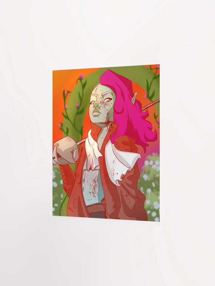 Blood Amongst Flowers Print product image (2)