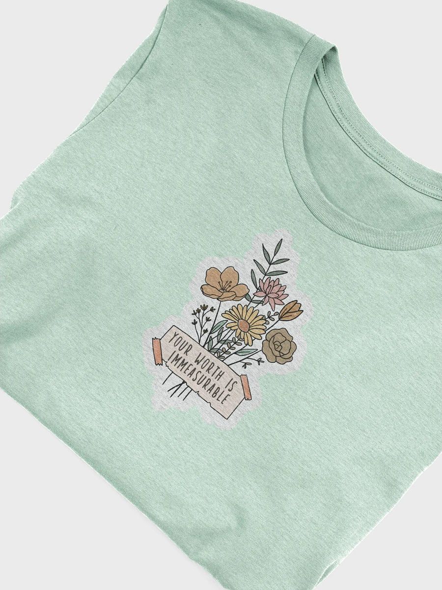 "Your Worth Is Immeasurable" Unisex Tee product image (3)