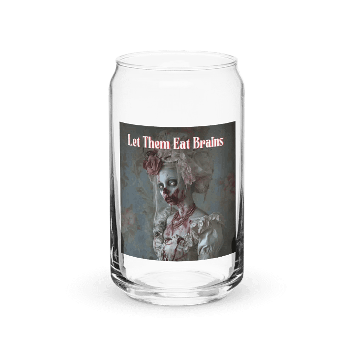 Zombie Marie Antoinette Can-Shaped Glass product image (1)