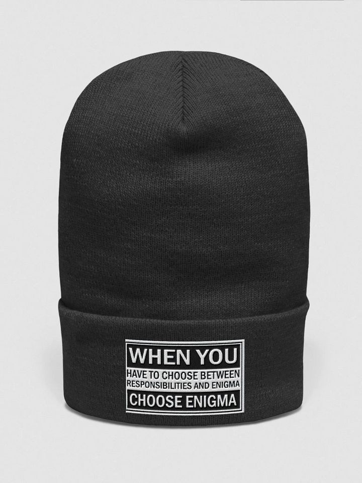 ENIGMAS Yupoong Cuffed Beanie product image (1)