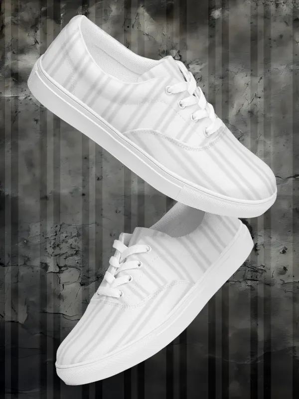 Grey Lines Ladies Canvas Shoes product image (1)