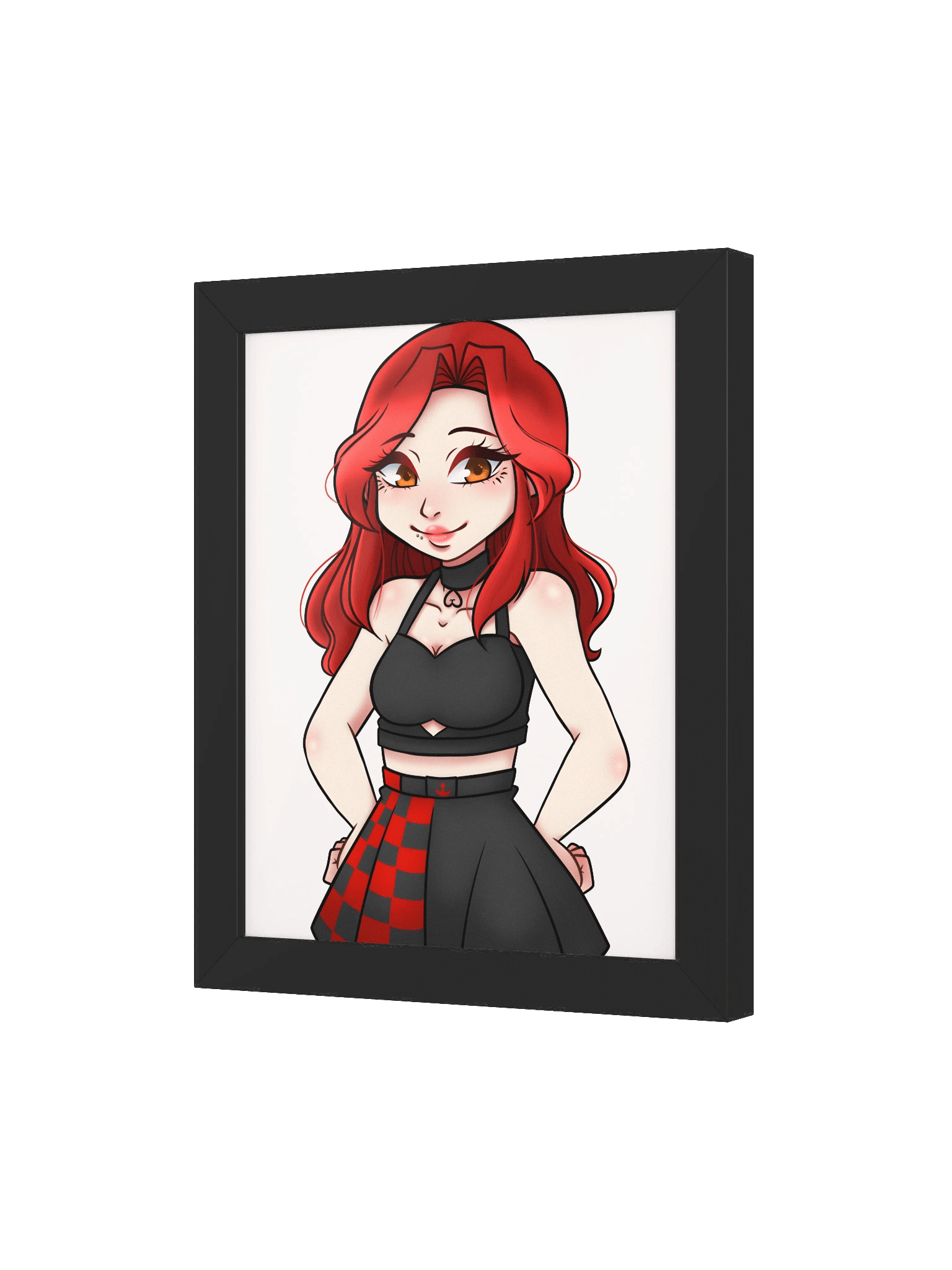 Framed Jihye Print by Golden Honor product image (17)
