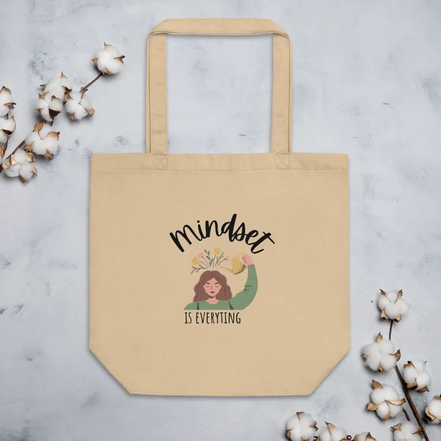 'Mindset Is Everything' Eco Tote Bag product image (3)