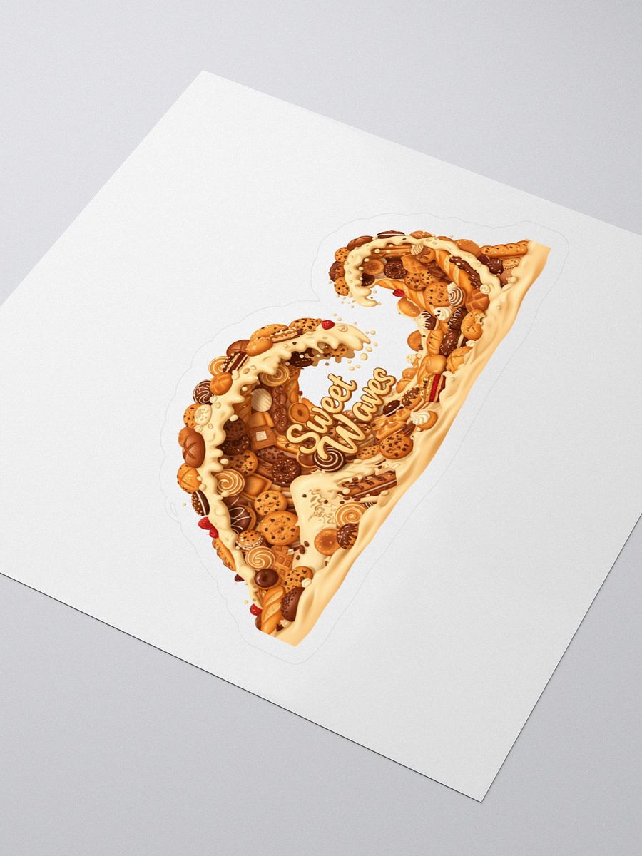 Sweet Treats Typography Kiss Cut Stickers product image (3)